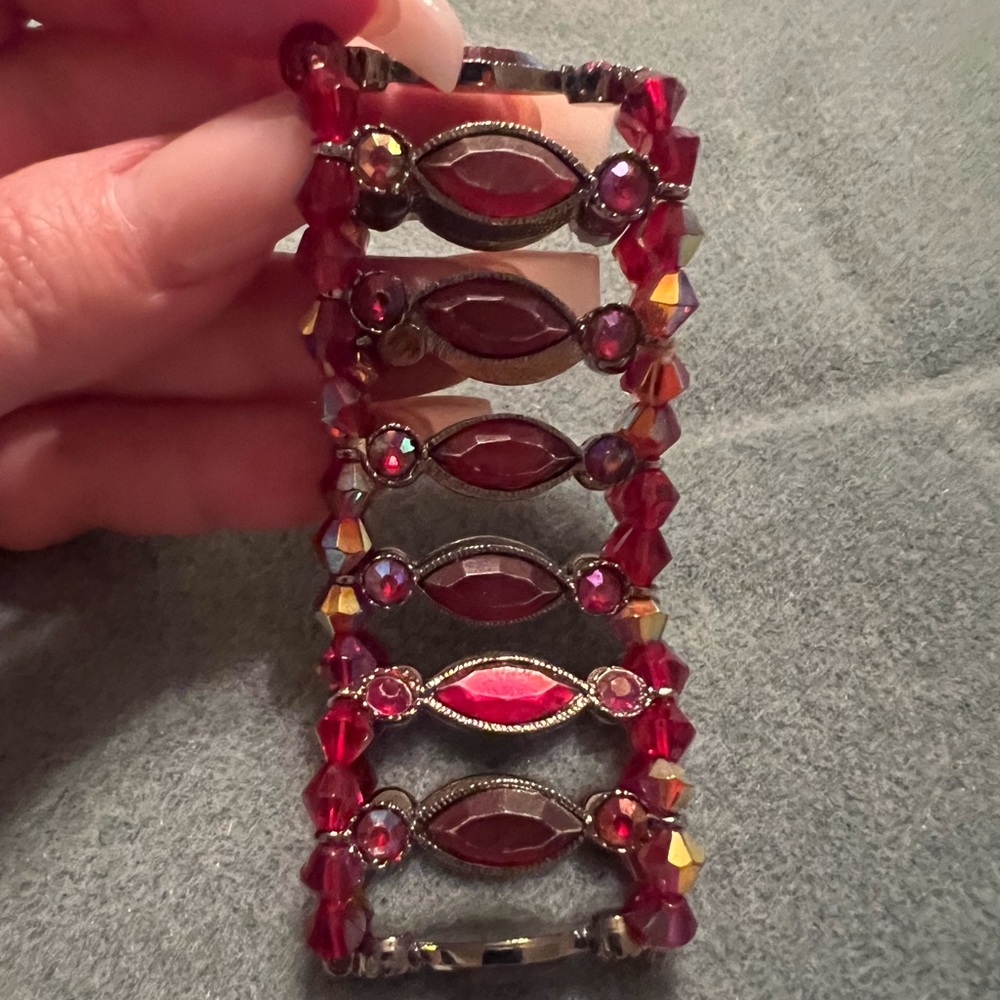 Crystal stretch bracelet - Picture 5 of 6